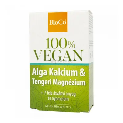 BioCo 100% vegan alga kalcium és tengeri magnézium 60 db