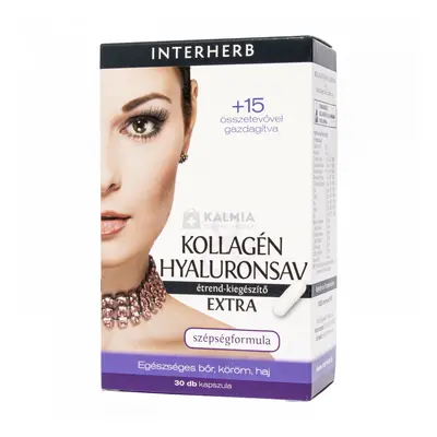 Interherb Vital Kollagén & Hyaluronsav Extra kapszula 30 db