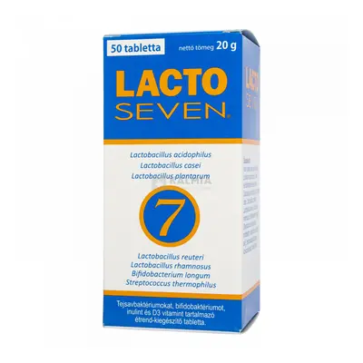 Lactoseven tabletta 50 db