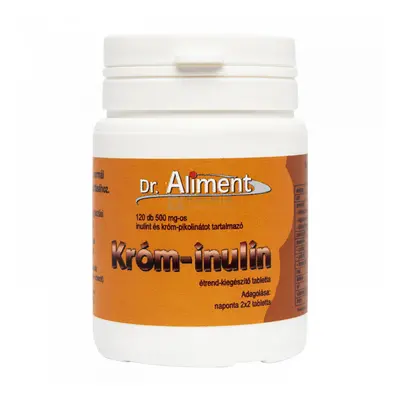 Dr. Aliment Króm-inulin 500 mg tabletta 120 db