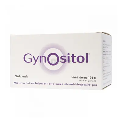 Gynosytol étrend-kiegészítő por 60 x 2,1 g