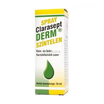 Clarasept Derm sebészeti kézfertőtlenítő spray 30 ml