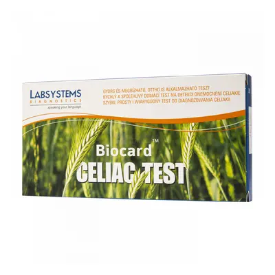 Biocard Celiac lisztérzékenységi teszt