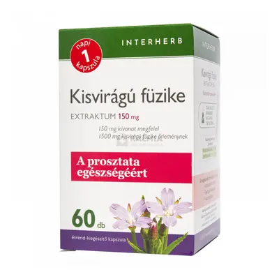 Interherb "Napi 1" Kisvirágú Füzike extraktum 150 mg kapszula 60 db