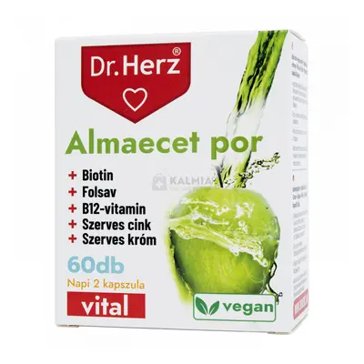 Dr. Herz Almaecet por + biotin + folsav kapszula 60 db