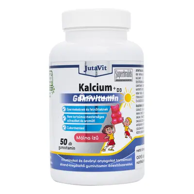 JutaVit Kalcium + D3 gumivitamin 50 db