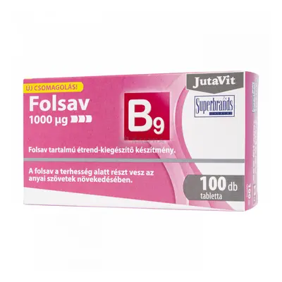 JutaVit Folsav 1000 mcg tabletta 100 db