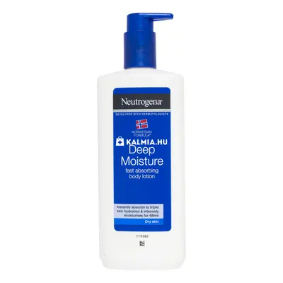 Neutrogena Deep Moisture testápoló száraz bőrre 400 ml