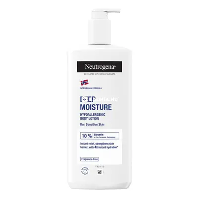 Neutrogena Deep Moisture testápoló érzékeny bőrre 400 ml