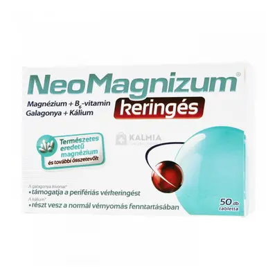 NeoMagnizum keringés tabletta 50 db