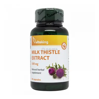 Vitaking Milk Thistle Máriatövis kivonat kapszula 500 mg 80 db