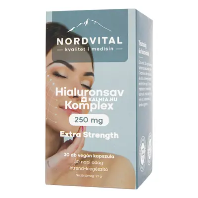 Nordvital Hialuronsav Komplex 250 mg kapszula 30 db