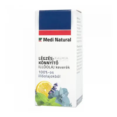 MediNatural légzéskönnyítő illóolaj keverék 10 ml