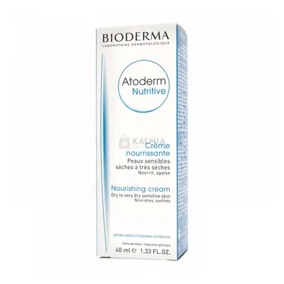 Bioderma Atoderm Nutritive hidratáló arckrém 40 ml