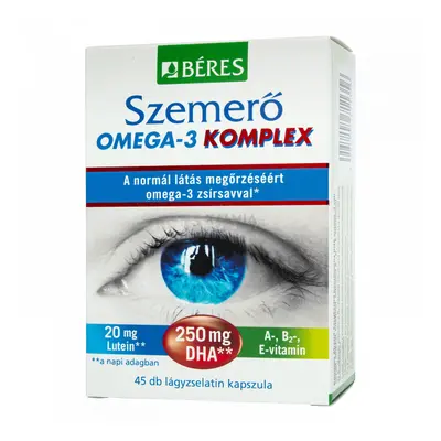 Béres Szemerő Omega-3 KOMPLEX lágyzselatin kapszula 45 db