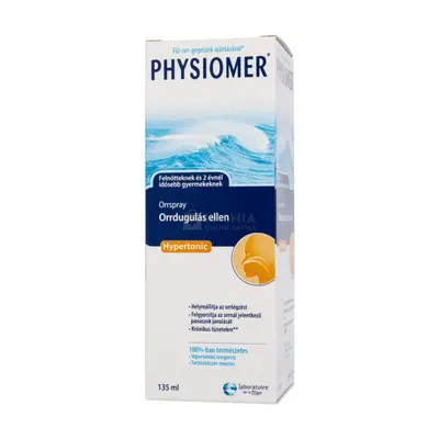 Physiomer Hipertóniás orröblítő oldat 135 ml