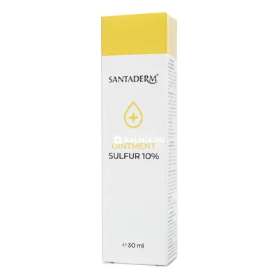 Santaderm 10% Sulfur kenőcs 30 ml