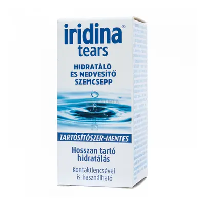 Iridina Tears hidratáló szemcsepp 10 ml