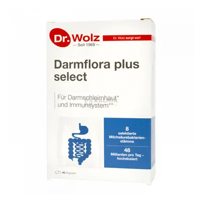 Dr. Wolz Darmflora Plus bélflóra kapszula 40 db