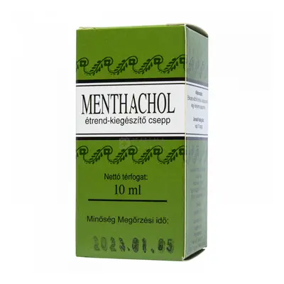 Menthachol étrend-kiegészítő csepp 10 ml