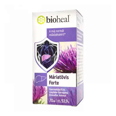 Bioheal Máriatövis Forte kapszula 70 db