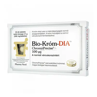 Pharma Nord Bio-Króm Dia tabletta 30 db