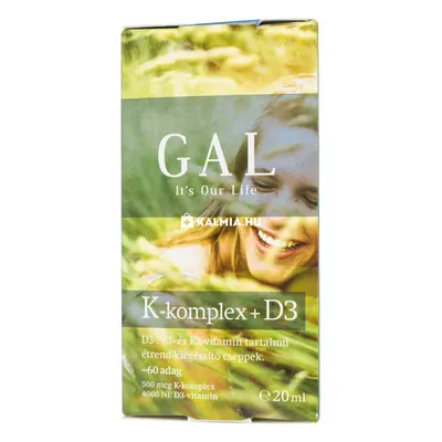 GAL K-komplex + D3 csepp 20 ml 60 adag