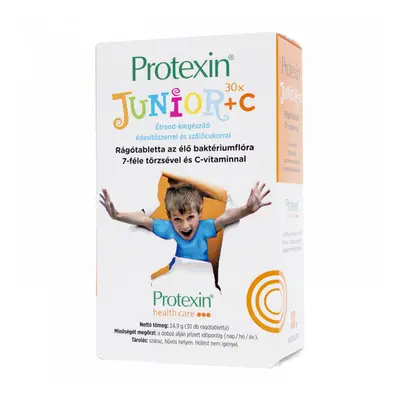 Protexin Junior + C-vitamin rágótabletta 30 db