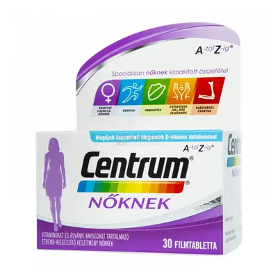 Centrum Nőknek A-Z-ig filmtabletta 30 db