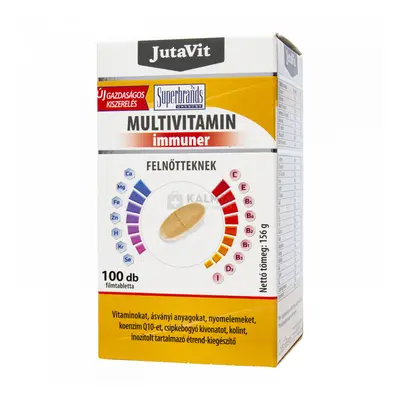 JutaVit Multivitamin retard étrend-kiegészítő filmtabletta 100 db