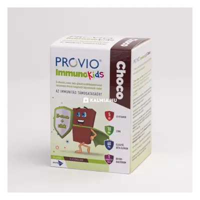 Provio Immuno Kids Choco étrend-kiegészítő tejcsoki 20 db