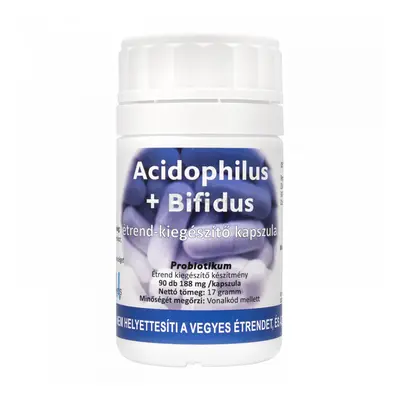 Acidophilus+Bifidus kapszula 90 db