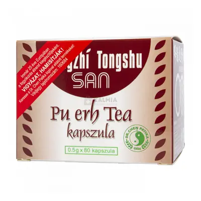 Dr. Chen Jianghzi Tongshu San Pu-Erh tea kapszula 80 db