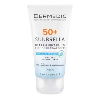 Dermedic Sunbrella fényvédő SPF50+ arckrém száraz és normál bőrre 40ml