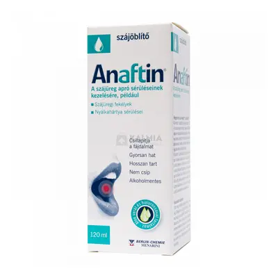 Anaftin 3% szájöblítő 120 ml