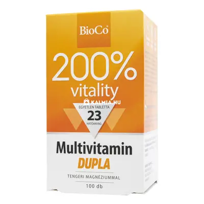 BioCo multivitamin 200% filmtabletta 90 db