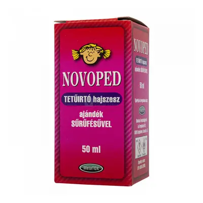 Novoped tetűírtó hajszesz 50 ml + ajándék sűrűfésű