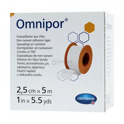 Omnipor ragtapasz 2.5 cm x 5 m 1 db