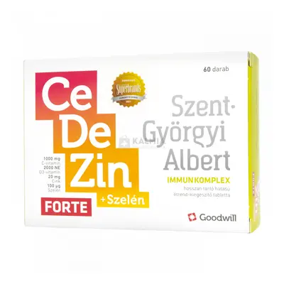 Szent-Györgyi Albert Immunkomplex Cedezin Forte + Szelén tabletta 60 db