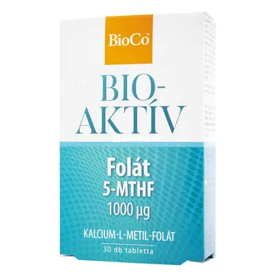 BioCo Bioaktív folát 5-mthf 1000 mcg tabletta 30 db