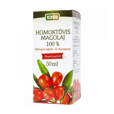 Virde Homoktövis magolaj 100% E-vitaminnal 50 ml