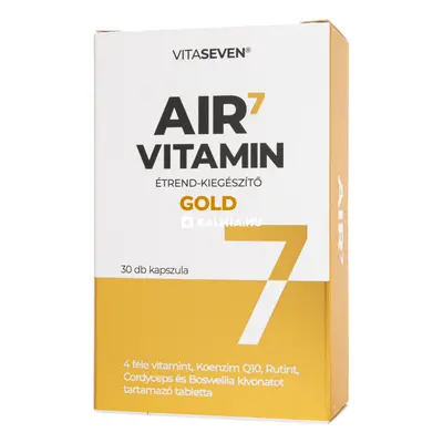 Vitaseven Air7 Gold vitamin tabletta 30 db