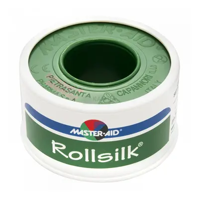 Master-Aid Roll-Silk selyem téphető ragtapasz 2,5 cm x 5 m