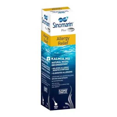 Sinomarin Alga Plusz tengervizes orrspray allergia ellen 100 ml