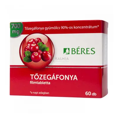 Béres Tőzegáfonya filmtabletta 60 db