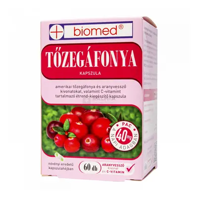 Biomed Tőzegáfonya kapszula 60 db