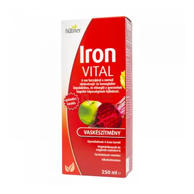 Hübner Iron Vital F vaskészítmény oldat 250 ml