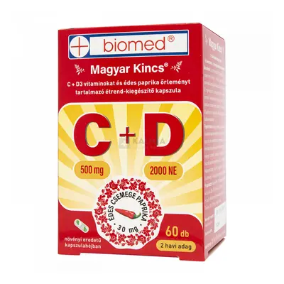 Biomed Magyar Kincs C+D-vitamin kapszula 60 db