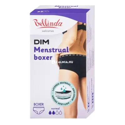 Bellinda menstruációs boxer fehérnemű fekete S méret 1 db