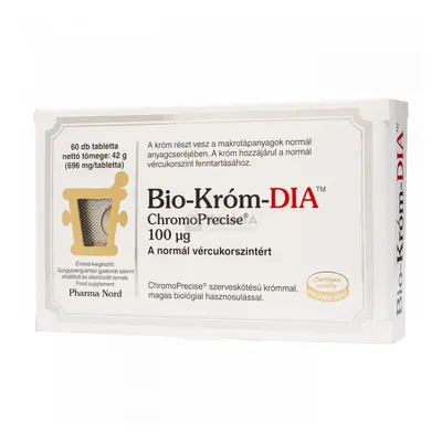 Pharma Nord Bio-Króm Dia tabletta 60 db